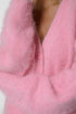 'Daria' Fuzzy Knit Button Down Cardigan - Celes Fashion